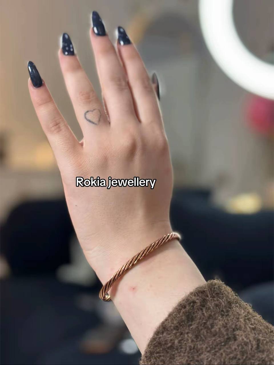 أساور نحاس حر نقي علاجي